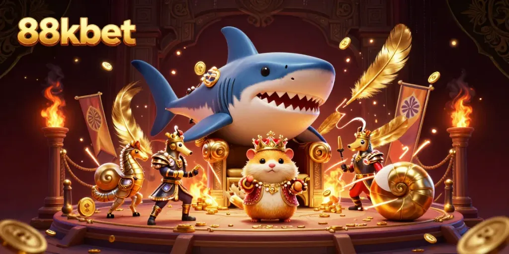 Experience thrilling gameplay with 88kbet's vibrant casino world featuring unique characters.