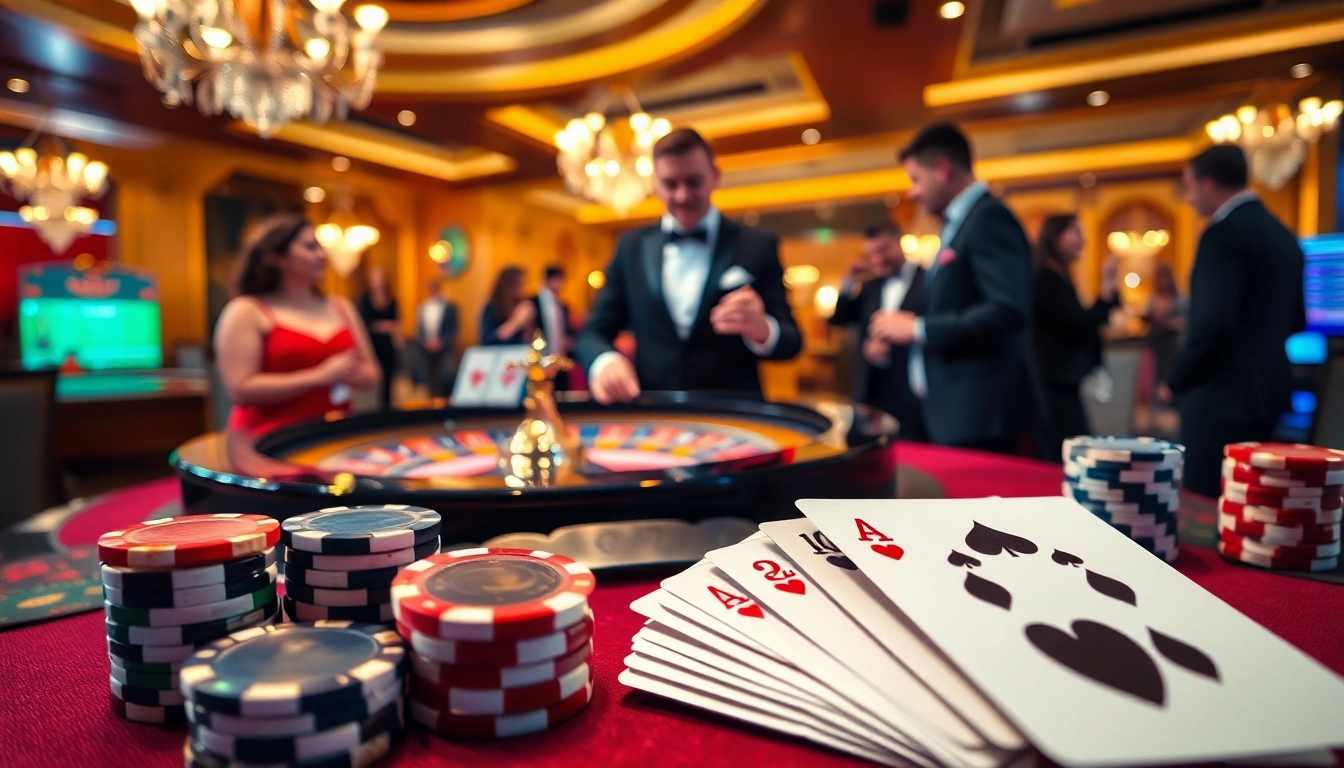 Experience the vibrant energy of faktafinans.se at a glamorous casino roulette table.