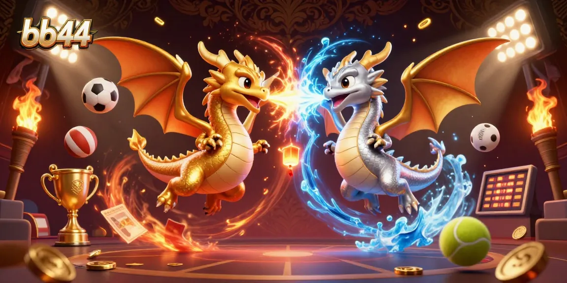 Engage in thrilling betting action with bb44 in a vibrant, immersive casino-themed illustration.
