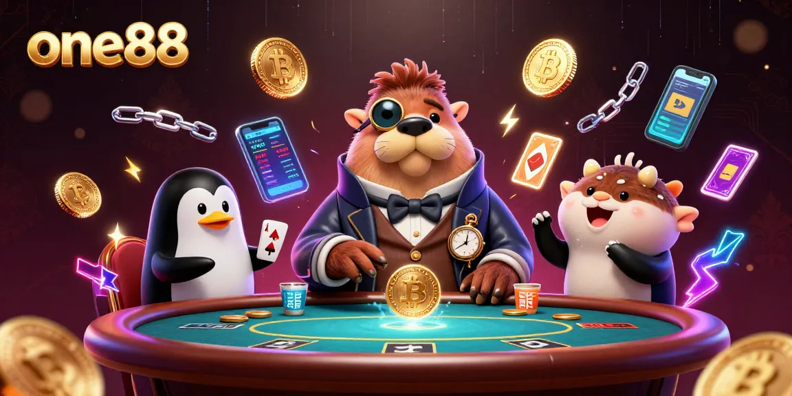 Join the excitement at one88 as players bluff and win at an underwater poker table.